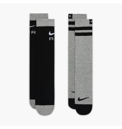 Носки Nike Everyday Essentials Black/Green (2 пары) FN3149-900