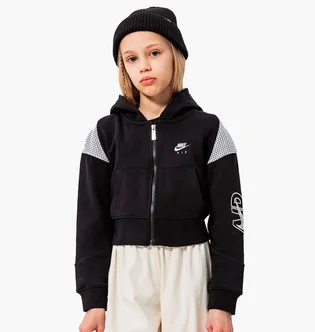 Толстовка детская Nike G Nsw Air Ft Fz G Black DM8386-010
