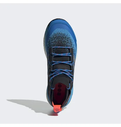 Кроссовки мужские Adidas Terrex Free Hiker Primeblue Hiking Shoes Black/Blue Gz0334