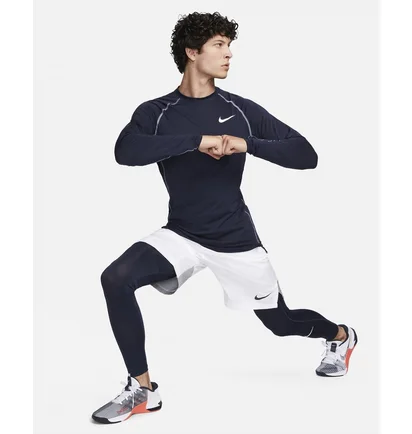 Легінси чоловічі Nike Pro MenS Dri-Fit Fitness Tights Blue FB7952-451