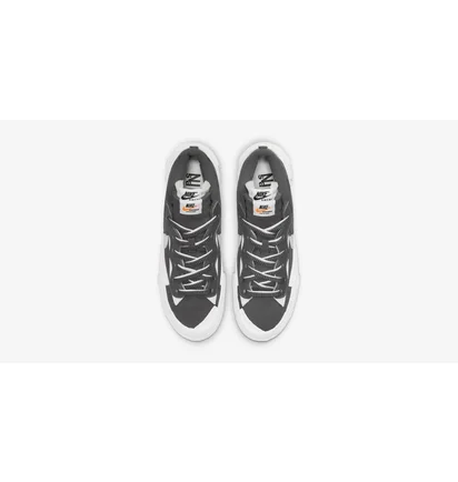 Кроссовки мужские Nike Blazer Low Sacai Grey/White Dd1877-002