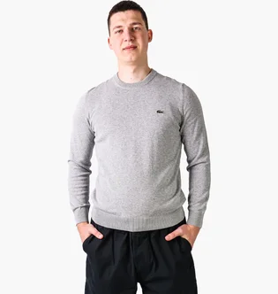 Свитшот мужской Lacoste Regular Fit Grey AH1985CCA