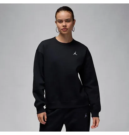 Спортивный костюм женский Air Jordan Brkln Flc Crew Black FV7074-010__FV7077-010