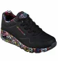 Кросівки жіночі Skechers Uno Loving Love Black 155506-BBK