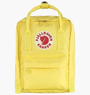 Рюкзак унисекс Fjallraven Kanken Rainbow Mini Yellow 23561.126