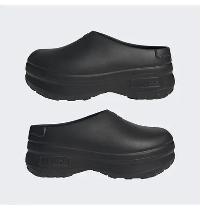 Тапочки женские Adidas Adifom Stan Smith Mule Shoes Black IE4626