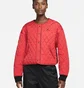 Куртка жіноча Air Jordan Essentials Flight Jacket Black/Red DH0655-010