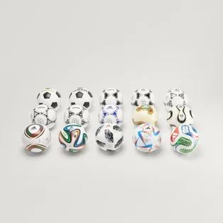 Набор мячей Adidas Fifa World Cup 26 Historical Pro Ball Set White KB1812