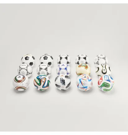 Набір м'ячів Adidas Fifa World Cup 26 Historical Pro Ball Set White KB1812