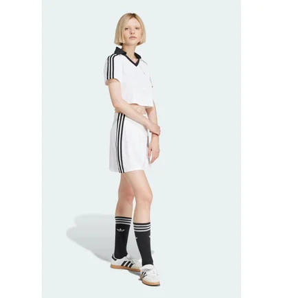Поло женское Adidas Adicolor Football White JD2608