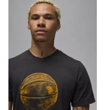Футболка чоловіча Air Jordan Bball Ss Crew Black FZ1993-045
