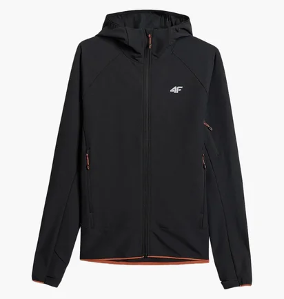 Куртка мужская 4F Softshell Black 4FRSS26TSOFM644-20S