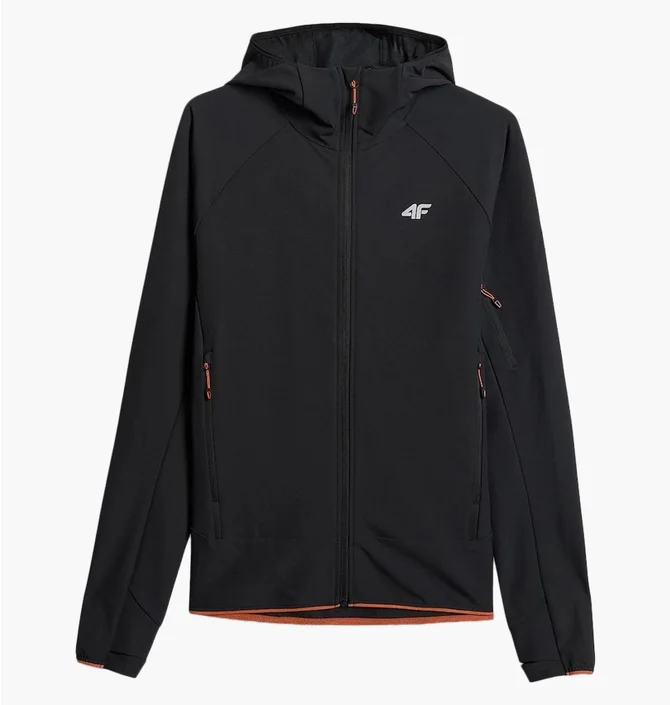 Куртка мужская 4F Softshell Black 4FRSS26TSOFM644-20S