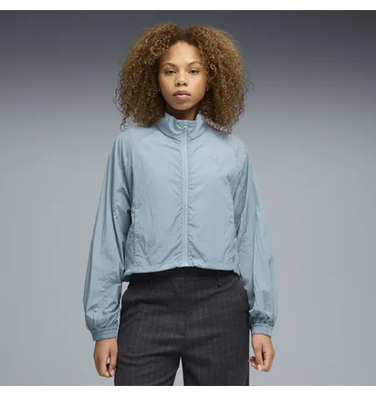Олімпійка жіноча Puma Her Relaxed Full-Zip Blue 691887-47