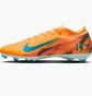 Бутсы унисекс Nike Zoom Vapor 16 Pro Mbappe Orange FQ8689-801