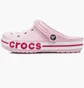 Тапочки унисекс CROCS Bayaband Clog Pink 205089-6TG