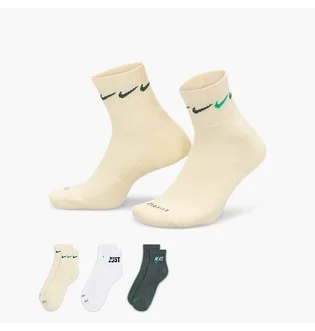 Носки Nike Everyday Plus Cushioned Ankle Multi (3 пары) DH3827-901