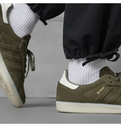 Кроссовки мужские Adidas Samba Shoes Olive Ig9682