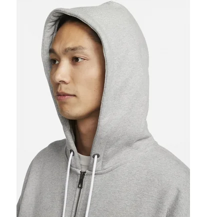 Толстовка мужская Nike Solo Swoosh Full-Zip Hoodie Grey DR0403-063