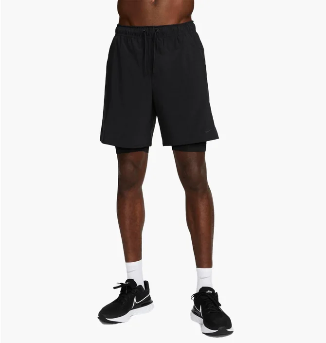 Шорты мужские Nike Unlimited Dri-Fit 7 2-In-1 Versatile Shorts Black DV9334-010