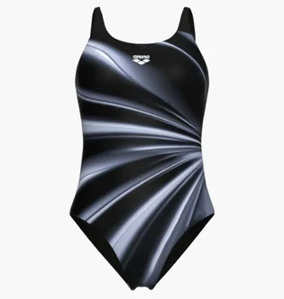 Купальник женский Arena Gloswimsuit U Back B Black 010258-590