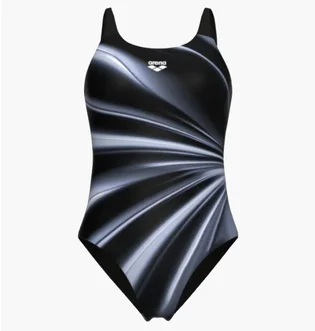 Купальник женский Arena Gloswimsuit U Back B Black 010258-590