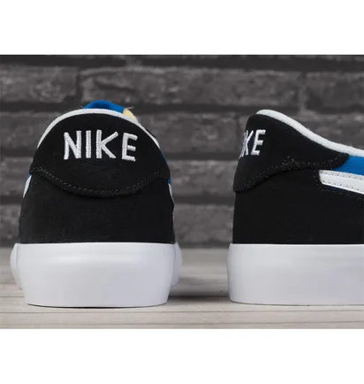 Кроссовки унисекс Nike Sb Heritage Vulc Skate Shoes Black/Blue CD5010-004
