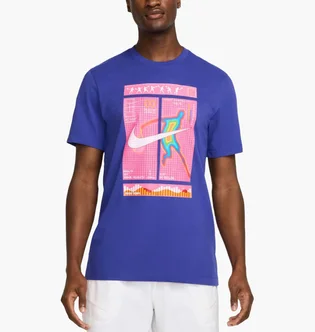 Футболка мужская Nike Dri-Fit Tennis Violet HJ3369-539