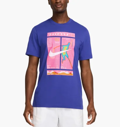 Футболка мужская Nike Dri-Fit Tennis Violet HJ3369-539