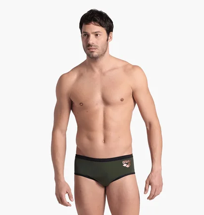 Плавки мужские Arena One Swim Brie Olive 005914-840