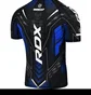 Футболка чоловіча RDX Compression Immaf-1 Black/Blue CSH-IMF-1U