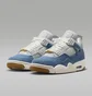 Кроссовки женские Air Jordan 4 Retro Tex Blue IB6716-100