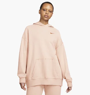 Худи унисекс Nike W Nsw Swsh Flc Hoodie Pink Dm6201-601
