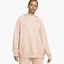 Худи унисекс Nike W Nsw Swsh Flc Hoodie Pink Dm6201-601