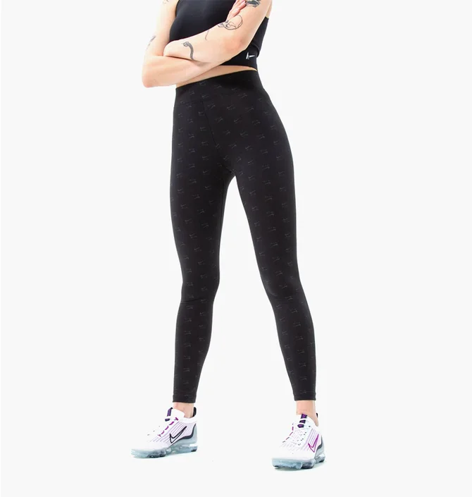 Штаны женские Nike Air Aop Hr Tgt Blk Black Dq6573-010