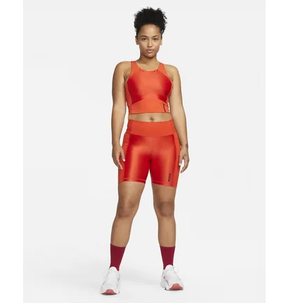 Шорты женские Nike Pro 18 Cm Orange DX0223-633