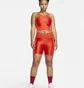 Шорты женские Nike Pro 18 Cm Orange DX0223-633