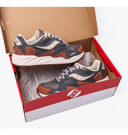 Кросівки чоловічі Saucony Grid Shadow 2 Blue/Brown S70807-3