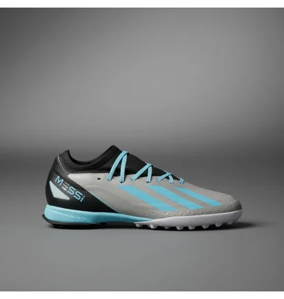 Сороконіжки унісекс Adidas X Crazyfast Messi.3 Turf Shoes Metallic IE4074