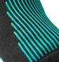 Нарукавник Reebok Knitted Compression Arm Sleeve S Black/Turquoise RRSL-15033