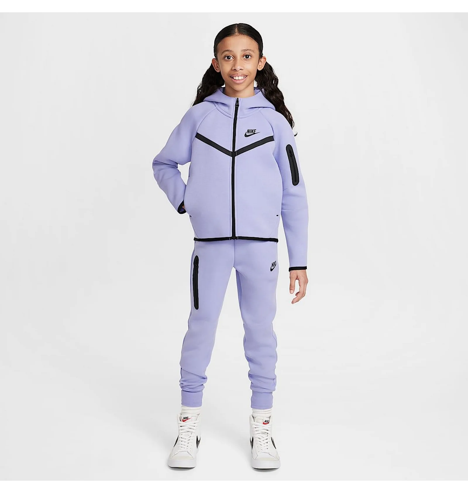ᐉ Толстовка детская Nike Tech Fleece Kids Violet HV8695-533