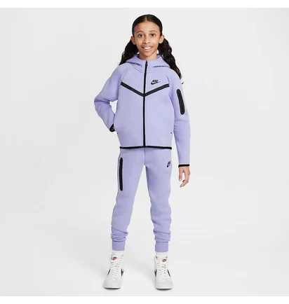 Толстовка дитяча Nike Tech Fleece Kids Violet HV8695-533