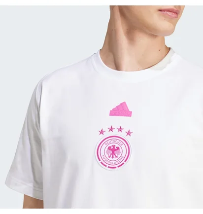 Футболка мужская Adidas Germany Travel T-Shirt White IU2098