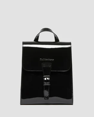 Рюкзак жіночий Dr. Martens Patent Leather Mini Backpack Black AB053006