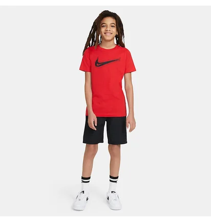 Футболка детская Nike Sportswear Tee Swoosh Red DC7797-657