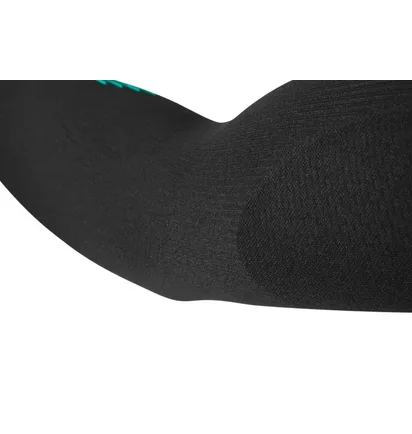 Нарукавник Reebok Knitted Compression Arm Sleeve M Black/Turquoise RRSL-15034
