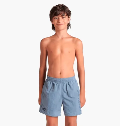Шорты детские Arena Logotype Beach Boxer Grey 009258-550