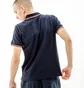 Поло мужское AUSTRALIAN 2-Stripe Pique Polo S-Fit Blue LSUPO0004-200C