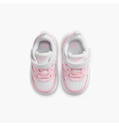 Кросівки дитячі Nike Court Borough Low Recraft (Td) White/Pink DV5458-105