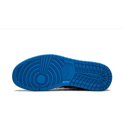 Кросівки чоловічі Air Jordan 1 Retro High Og Black/Blue 555088-007
